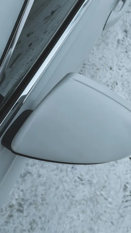 Audi A6 C8. Зеркало после оклейки