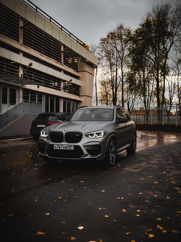 BMW X3 M в матовой плёнке