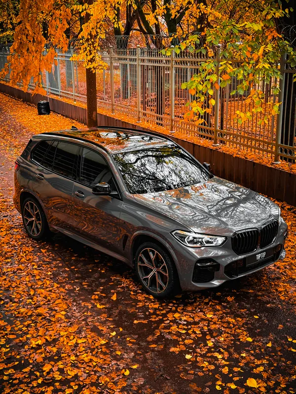 BMW X5 после смены цвета