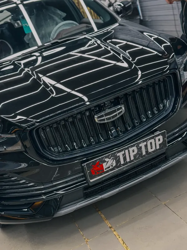 Geely Monjaro. Решётка после антихрома