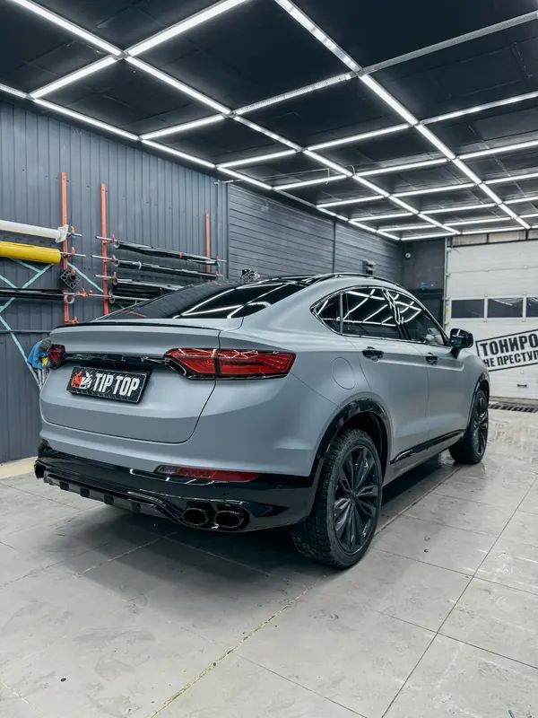 Geely Tugella в студии после работ