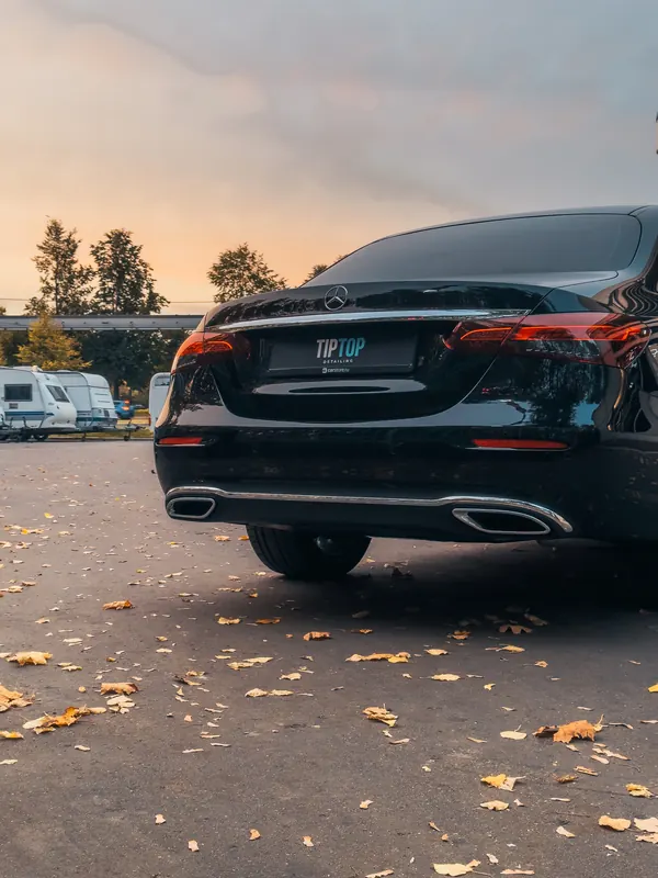 Mercedes-Benz E450 после оклейки