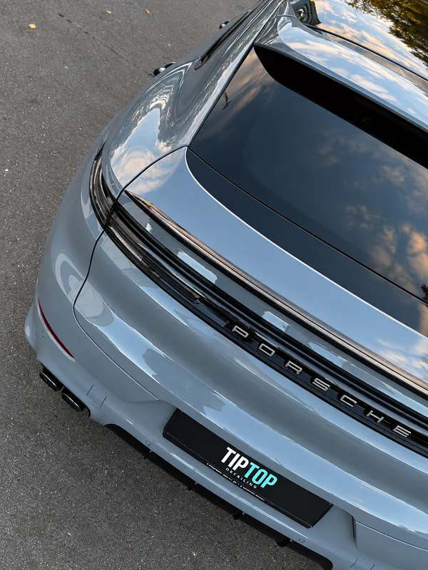 Porsche Cayenne Turbo S. Крышка багажника после керамики