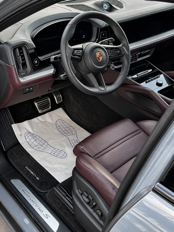 Porsche Cayenne Turbo S. Салон после химчистки
