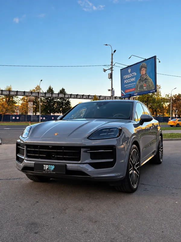 Porsche Cayenne Turbo S. Стёкла после антидождя